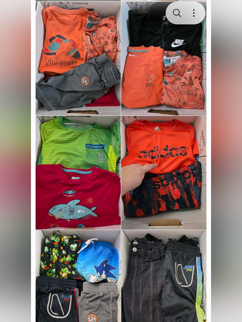 Gros Lot De Vêtements Garcon 5-6ans